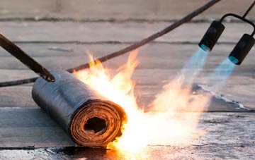 Low Ellington asphalt flat roofing repairs