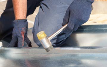 Low Ellington metal flat roofing repairs