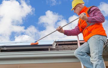 Low Ellington soft wash roof cleaning